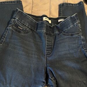 Nine West Dark Blue Women's Crop Jeggings